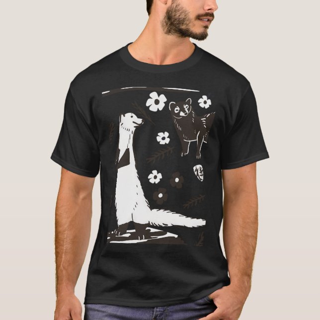 Fischender Junge T-Shirt (Vorderseite)