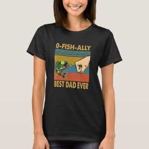 Fischender Vater O Fisch Ally Bester Vater Aller Z T-Shirt