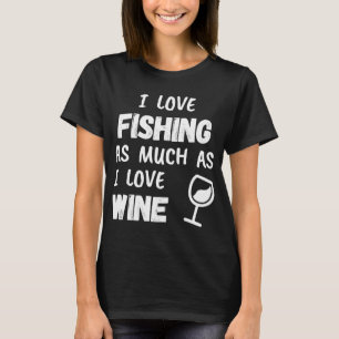 Fischender Weihnachtsmann zu Weihnachten - fing ei T-Shirt