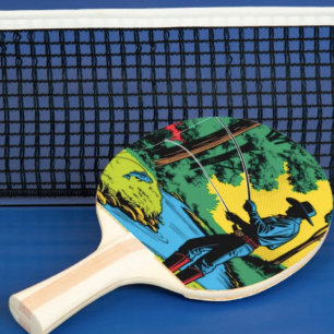 Fischer am Flussufer
Ping-Pong-Schläger Tischtennis Schläger