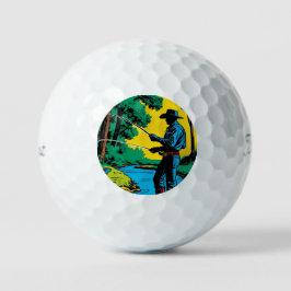Fischer an der Riverbank Golfball