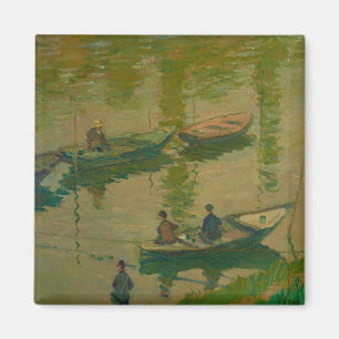 Fischer an der Seine in Poissy - Claude Monet - Magnet