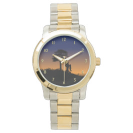 Fischer bei Dusk Gold Numbers Armbanduhr