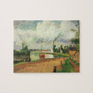 Fischer Camille Pissarros auf den Banken des O Puzzle