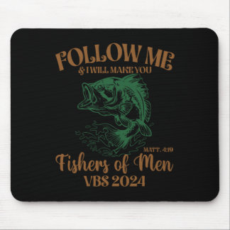 Fischer der Menschen Matt 419 Vbs 2024 Retro Chris Mousepad