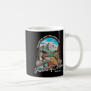 Fischer der Menschen Matthäus 4-19 Bibel Christlic Kaffeetasse