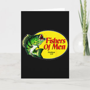 Fischer der Menschen Matthäus 4_19 Christliches An Karte