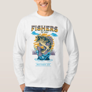 Fischer des biblischen Entwurfs von Männern Matt T-Shirt