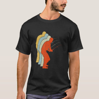 Fischer, die Fangroden fischen T-Shirt