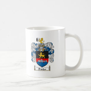 FISCHER FAMILIENWAPPEN - FISCHER WAPPEN TASSE