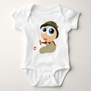 Fischer-Fischen-Bodysuit Baby Strampler