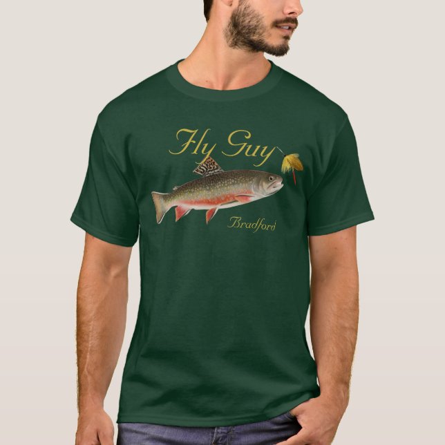 Fischer Fischen Forellen Fischen Aquakultur T-Shirt (Vorderseite)