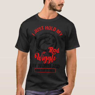 Fischer Geburtstag Straight Outta Angeln T-Shirt