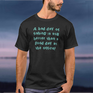 Fischer Geschenk mit Angel Zitat T-Shirt