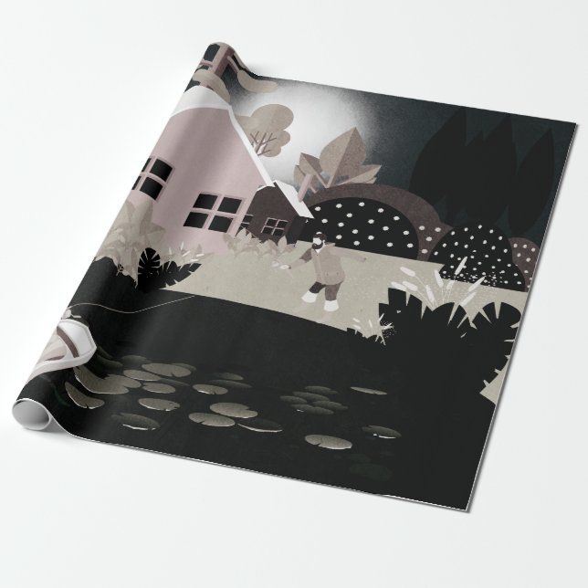 Fischer Geschenkpapier (Ungerollt)