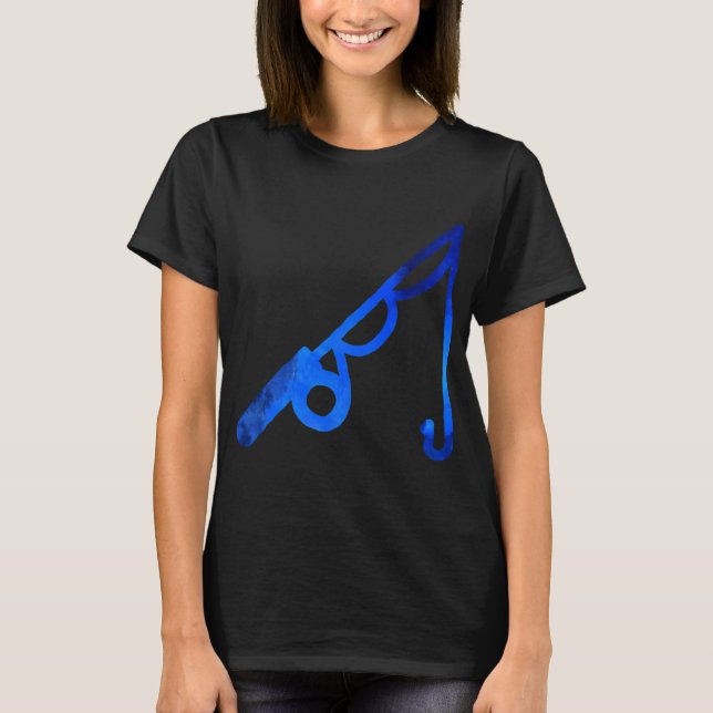 Fischer, Hecht, Anglerdesign, Klassisch  T-Shirt (Vorderseite)