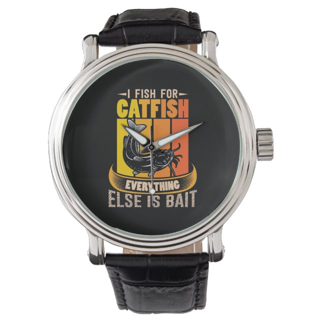 Fischer I fischen Fisch Armbanduhr (Vorderseite)