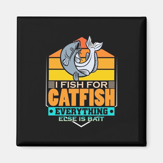 Fischer I fischen Fisch Magnet (Vorne)