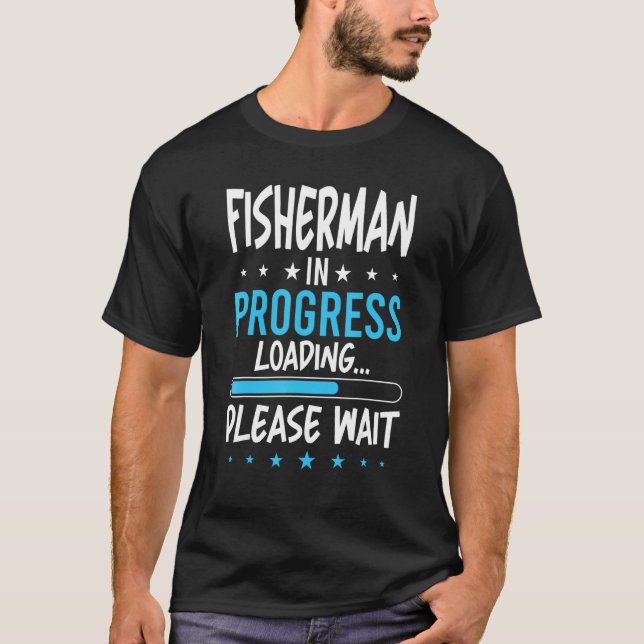 Fischer in Ausbildung T-Shirt (Vorderseite)