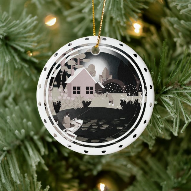 Fischer Keramik Ornament (Baum)