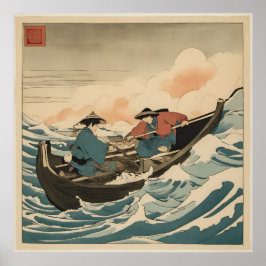 Fischer - Kunstdruck Poster