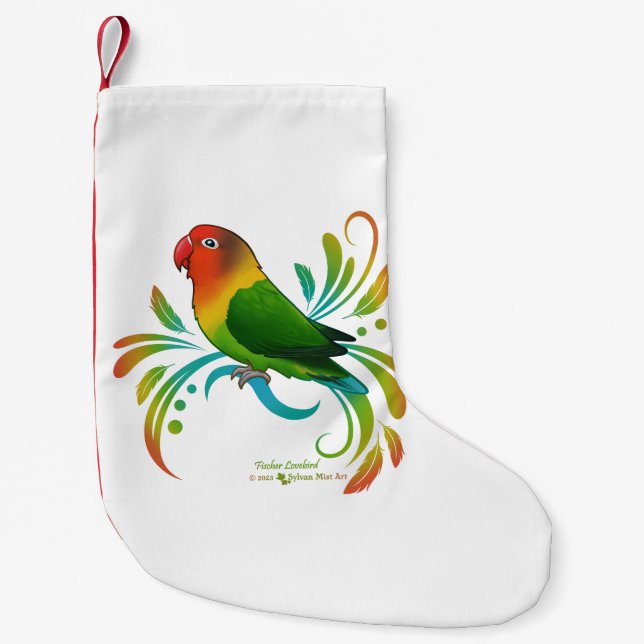 Fischer Lovebird Kleiner Weihnachtsstrumpf (Vorderseite)