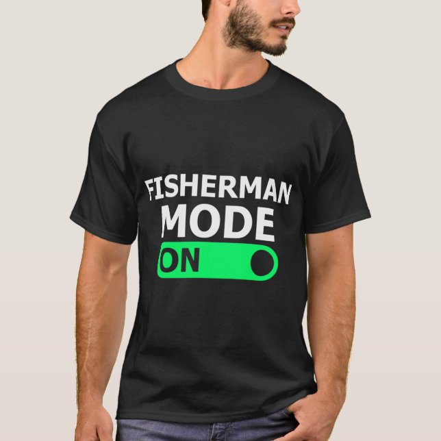 Fischer-Modus An T-Shirt (Vorderseite)