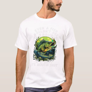 Fischer Nicht einmal ein Fisch würde T-Shirt