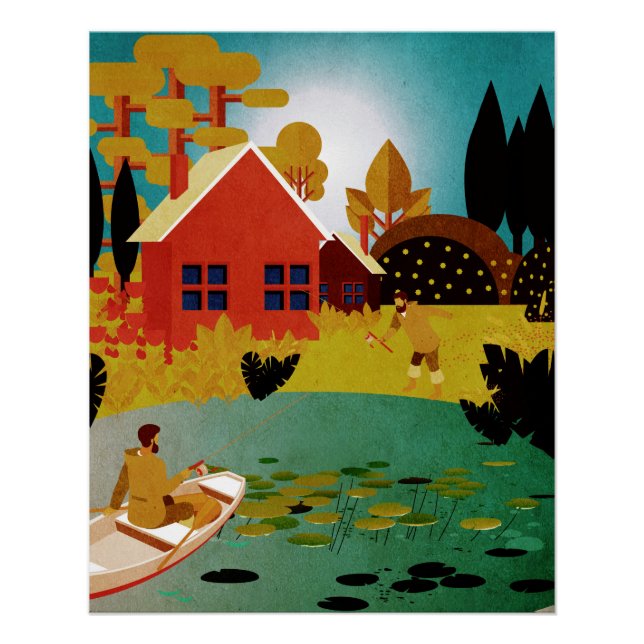 Fischer Poster (Vorderseite)