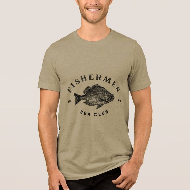 Fischer-Sea-Club Tri-Blend Shirt (Vorderseite)