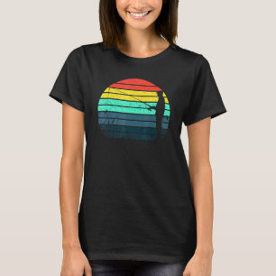 Fischer - Sonnenuntergang - Retro Angling - Fisch T-Shirt