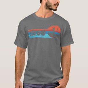 Fischer Vintag geboren 1998 Geburtstag Fliegenfisc T-Shirt