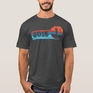 Fischer Vintage geboren 2016 Geburtstag Flyfishing T-Shirt