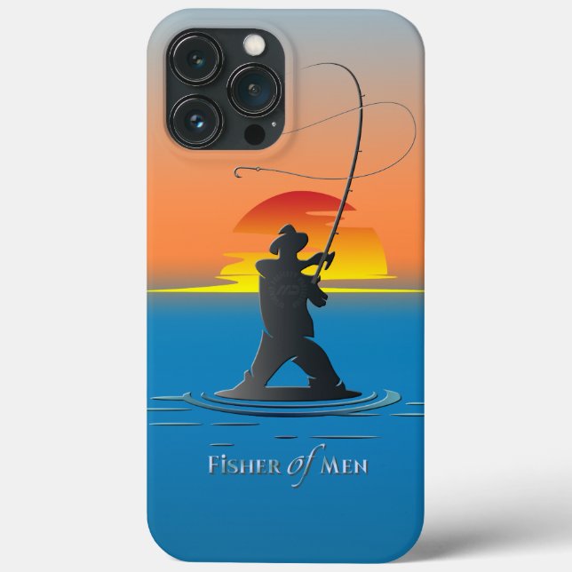 Fischer von Menschen Case-Mate iPhone Hülle (Rückseite)