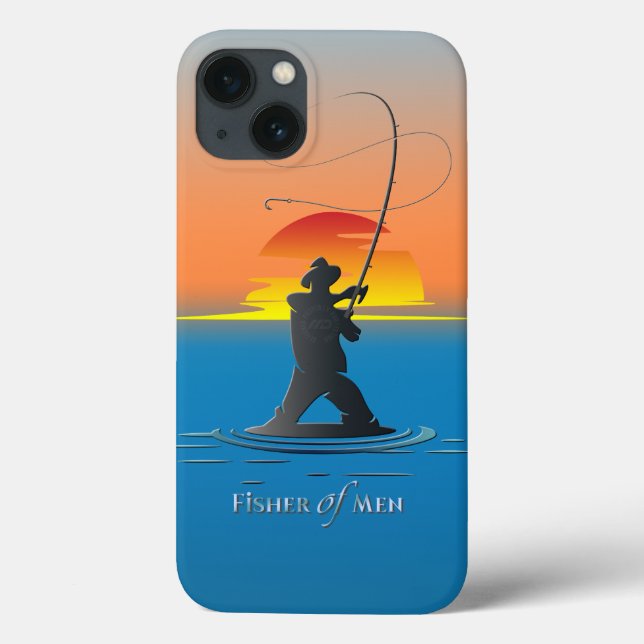Fischer von Menschen Case-Mate iPhone Hülle (Rückseite)