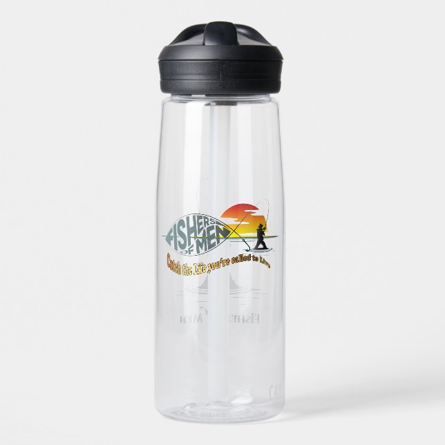 Fischer von Menschen Trinkflasche (Vorne)