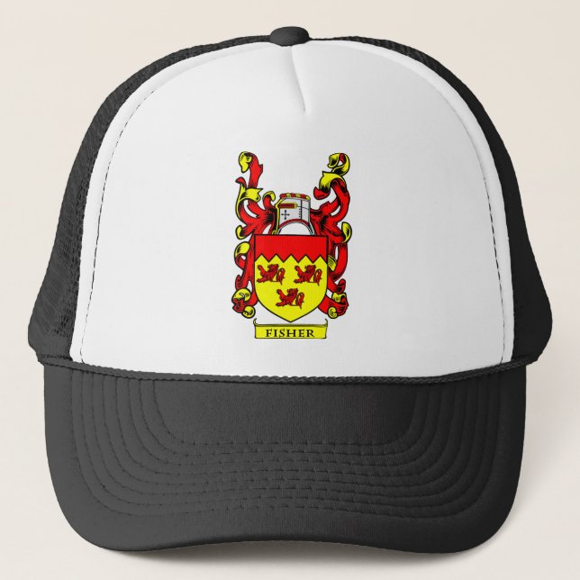 FISCHER Wappen Truckerkappe (Vorderseite)
