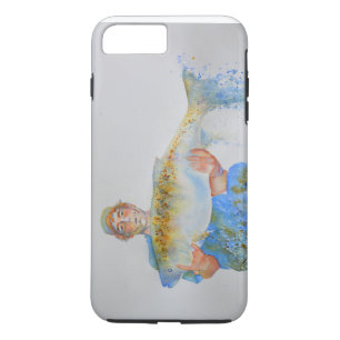 Fischer Wasserfarbenmalerei Angelgeschenk für ihn Case-Mate iPhone Hülle