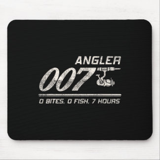 Fischer-Witz Vater Opa Angler 007 Lustig Fischen Mousepad