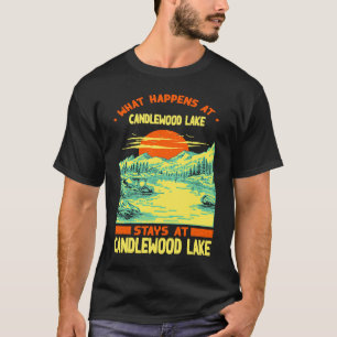 Fischerboot Camping Seeblick Candlewood L T-Shirt
