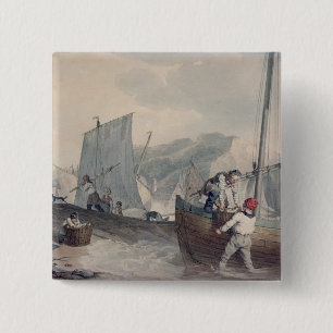 Fischerboot-Entleerung Button