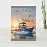 Fischerboot Geburtstag