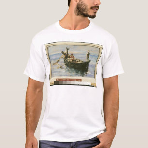 Fischerboot Henrides Toulouse-Lautrec  , 1881 T-Shirt