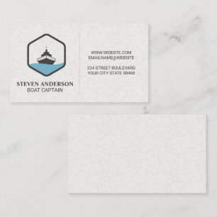 Fischerboot   Kreuzfahrtschiff Visitenkarte