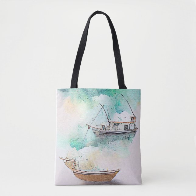Fischerboot Landschaft Landschaft Landschaft Natur (Vorderseite)