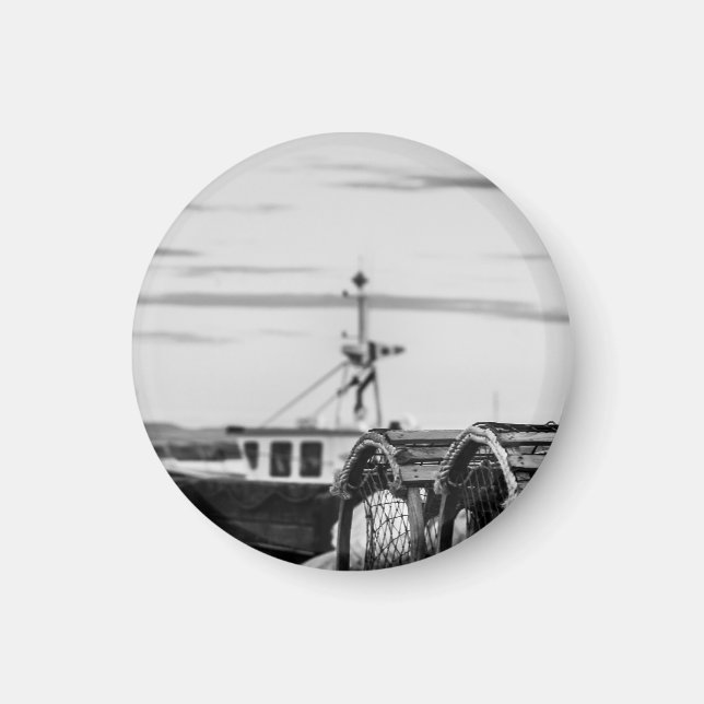 Fischerboot-Magnet Magnet (Vorne)