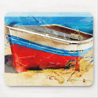 Fischerboot Mousepad