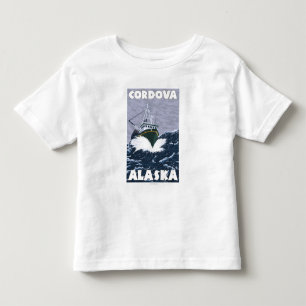 Fischerboot-Szene - Cordova, Alaska Kleinkind T-shirt