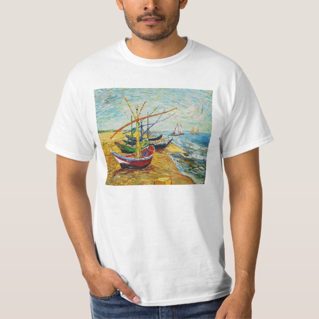 Fischerboot-T - Shirt Van Gogh (Vorderseite)