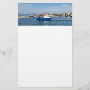 Fischerboot zum Meer Flyer